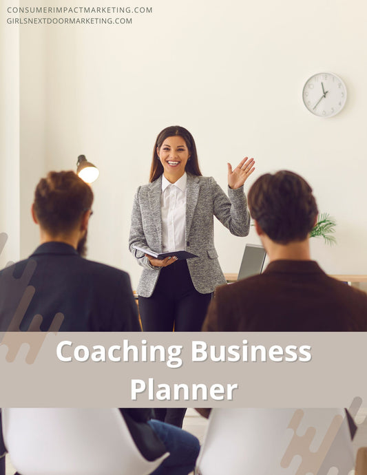 Coaching Business Planner